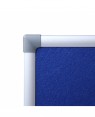 SCRITTO® Prikbord Vilt Blauw - Hoekdetail