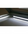 Vitrine Premium LED Buiten Zilver - Detail LED Strip