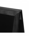 Krijtstoepbord Hout Zwart 68x120 cm_2