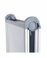Stoepbord A1 A-model Premium Design Waterdicht Zilver 4